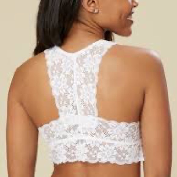 ALTAR’D STATE | Lace Racerback Bralette Ivory - Picture 4 of 16